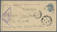 GA Russland - Ganzsachen: 1901. Russian Postal Stationery Envelope 10k Blue Cancelled By Odessa Date Stamp Addres - Entiers Postaux