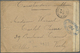 Br Russland - Militärpost / Feldpost: 1917. Roughly Opend Stampless Envelope Endorsed 'Correspondence Militaire' - Autres & Non Classés