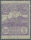 * San Marino: 1903, 2 L. Violet, Mint Tiny Hinge Remain, Expertised Raybaudi, Sassone Catalogue Value 1.400,- Eu - Neufs