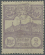 * San Marino: 1903, 2 L. Violet, Mint Tiny Hinge Remain, Expertised Diena, Sassone Catalogue Value 1.400,- Euro - Neufs