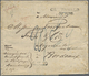 Br Schweden - Vorphilatelie: 1829, Full Entire Letter Sent (forwarded?) From Stockholm To Bordeaux With Red "CPR" - ... - 1855 Prephilately