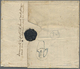 Br Schweden - Vorphilatelie: 1829, Full Entire Letter Sent (forwarded?) From Stockholm To Bordeaux With Red "CPR" - ... - 1855 Prefilatelia