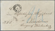 Br Schweden: 1867, Stampless Cover With B/s Red Wax-seal "Preussisches Konsulat Zu Stockholm" And Black Cds "STOC - Unused Stamps