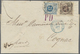 Br Schweden: 1874. Envelope To France Bearing Yvert 20, 12o Blue And Yvert 23, 30o Brown Tied By Gothenburg Date - Unused Stamps