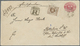 GA Schweden: 1886, Numeraltype 30 ö. Brown On Postal Stationery Envelope As Registered Cover From "HALMAR 19.2.18 - Unused Stamps