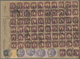Br Schweden: 1921, 63 X 5 Kr Lilac On Yellow Gustaf V., Together With 1, 2 And 5 X 4 Oere "coat Of Arms" On Parce - Unused Stamps