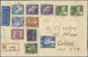 Br Schweden: 1935/1936 - "500 Jahre Schwedischer Reichstag" Und "300 Jahre Schwedische Post" Komplett Auf Drei Po - Unused Stamps