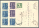 GA Schweden - Ganzsachen: 1930, 15 Öre Bildpost-GSK ”Schloss Stockholm” Als Einschreiben-Luftpostkarte Mit Rückse - Postal Stationery