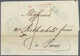 Br Schweiz - Vorphilatelie: 1838-39: Drei Briefe An Die Rothschilds In Paris, 1) 1838 Von Neuchatel Mit Blauem R1 - ...-1845 Préphilatélie