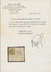 Brrst Schweiz - Genf: 1849 Genfer Ganzsachenausschnitt 5 C. Auf Ausschnitt Eines Briefes Von Genf, Zentrisch Entwert - 1843-1852 Federal & Cantonal Stamps