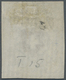 O Schweiz: 1850 Ortspost 2½ Rp. Tiefschwarz/bräunlichrot, Type 15, Sehr Sauber Entwertet Mit Schwarzer Eidg. Rau - Unused Stamps