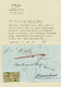 Br Schweiz: 1851, 10 Rp. Schwarz/rot Auf Gelb, Waagerechtes Paar Mit Leicht Verschobenem Rotdruck, Farbfrisch, Li - Unused Stamps