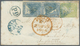 Br Schweiz: 1854 (25. Sept.): Kleines Damenbriefkuvert Von Genf Nach Cambridge In England Via Frankreich, Frankie - Nuovi