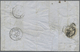 Br Schweiz: 1855, Strubel 5 Rp Braun,3x 10 Rp Blau Und 15 Rp Rosa, Alle Früher Berner Druck Und Mit Rautenstempel - Unused Stamps