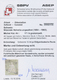 O Schweiz: 40 Rp. Münchner Druck (SBK 26 A), VOLL- BIS BREITRANDIGER SCHNITT!, Attest Herman SBPV - Unused Stamps