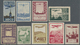*/**/O Schweiz - Halbamtliche Flugmarken: 1923 Kollektion Von 9 Verschiedenen Pionier-Flugmarken, Dabei Basel-Liestal - Used Stamps