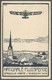 Schweiz - Halbamtliche Flugmarken: 1913 (30.III.) Burgdorf: Offizielle Karte OK 1 Mit 50 Cts. Flugpostmarke Un - Oblitérés