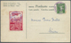 Schweiz - Halbamtliche Flugmarken: 1913, Sitten-Siders, 80 C. Karminrot Auf Gestrichenem Papier (vs. Repariert - Used Stamps