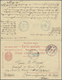 GA Schweiz - Ganzsachen: 1892, Suisse Stationery Double-card 10 C From "LIESTAL 4.2.97"to Matadi, Cong Belge With - Entiers Postaux