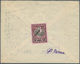 Br Sowjetunion: 1924, Nicht Ausgegebene Flugpostmarke 10 Kop Mit Schmaler "0" Aufdruck In Goldwährung Und Zusatzf - Lettres & Documents