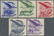 **/* Sowjetunion: 1934, Airmails, Without Wm, 5kop. To 80kop., Complete Set Unmounted Mint (50kop. Small Parts Regu - Covers & Documents