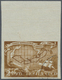 O Sowjetunion: 1943, 2rbl. Behring, Top Marginal Imperforated Copy, C.t.o. - Briefe U. Dokumente