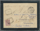 Br Spanien: 1893. Registered Mourning Envelope To The French Steamer 'Caledonien' At Shanghai, China Bearing Yver - Oblitérés