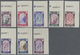 ** Spanien: 1940, Complete Issue 25 Cent Up To 10 Pta. Fro Rebuilding The "Virgen Del Pilar" Church Mnh. All Stam - Used Stamps