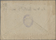 Br Spanische Post In Marokko: 1941. Envelope (folds) Written From The 'Alto Comisario De Espana En Marruecos/Prot - Maroc Espagnol