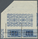 ** Triest - Zone A - Paketmarken: 1947, 100l. Blue, Marginal Copy From The Upper Left Corner Of The Sheet, Due To - Postal And Consigned Parcels