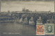 Br Tschechoslowakei - Stempel: Praha, Kongres Olympique International, 1925. Photographic Card Of Prague Bearing - Other & Unclassified