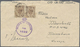 Br Tschechoslowakei - Besonderheiten: 1942. Roughly Opend Air Mail Envelope (faults) Endorsed 'On Active Service' - Autres & Non Classés