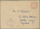 Br Tschechoslowakei - Besonderheiten: 1944. Creased Stampless Envelope Addressed To Surrey Cancelled By 'C.S.P.P. - Autres & Non Classés