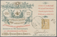 Br Türkei: 1902. Souvenir Picture Post Card '25th Anniversary To The Throne Of "Sultan Abdul Hamid" Addressed To - Lettres & Documents