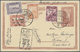GA Türkei: 1926/1931, 3 Pia. Red-brown Postal Stationery Card With Additional Franking Registered From Ankara To - Lettres & Documents