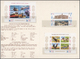 ** Türkei: 1996, Stamp Exhibition ISTANBUL '96, Both Imperforated Souvenir Sheets (with Red And Black Inscription - Covers & Documents
