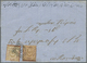 Br Türkei - Militär-Feldpost: 1869, Military Letter For An Officer Sent From CONSTANTINOPLE To Nisch (today Serbi - Autres & Non Classés