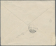 Br Türkei - Militär-Feldpost: 1917, Postal Stationery Envelope 20 Para With Strip Of Four 5 Para On 2 Para Olive - Other & Unclassified