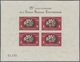 ** Ungarn: 1950, Blockausgabe: 75 Jahre Weltpostverein (UPU), Ausgesucht Postfrische Luxus-Stücke (Mi. € 1.150,-) - Lettres & Documents