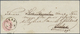 Br Ungarn - Stempel: "PEST LH 1.3." (=Country House), Clear On Austria Issue 1864 5 Kr. Rose On Small Cover (tear - Postmark Collection