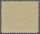 ** Vatikan - Portomarken: 1946, Wappenzeichnung  5 L, Breite Unterdrucklinien Auf Sehr Seltenem Weißen Papier, Pe - Taxes