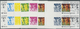 ** Vereinte Nationen - Wien: 1987. Progressive Proof (8 Phases) In Vertical Pairs For The 5s Value Of The Issue " - Neufs