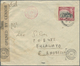 Br Zypern: 1942. Envelope Addressed To Rhodesia Bearing SG 155b, 2p Black And Carmine Tied By Paphos Double Ring - Autres & Non Classés