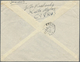 Br Zypern: 1950. Envelope Addressed To Wales Bearing SG 155b, 2p Carmine And Black Tied By Ayios-loannis-Agrou/G. - Autres & Non Classés