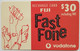 Fiji $30 Vodafone Reload - Fiji