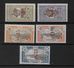 MARTINIQUE - 1924 - YVERT N° 105/110 SAUF 109 ** MNH - COTE 2015 = 150 EUR. - Nuovi