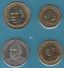 TANZANIA COIN SET 4 MONNAIES 50 SHILINGI - 500 SHILINGI 2014 - 2015  UNC ANIMAL LION - Tanzania