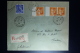 France Registered Letter Mirecourt Voges To Sedan 1939  Yvert Nrs 359 Type I +II Tenant A Lettre - Storia Postale