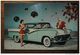 FORD 1956 Thunderbird - RECORD Clooney And Miller's Orchestra 78 Tours 78 Rpm - Santa Claus Père Noël - Voitures De Tourisme