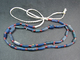 FREE SHIPPING. A Necklace Of Roman Blue Glass Beads - 100 To 300 AD. FREE SHIPPING. - Archéologie